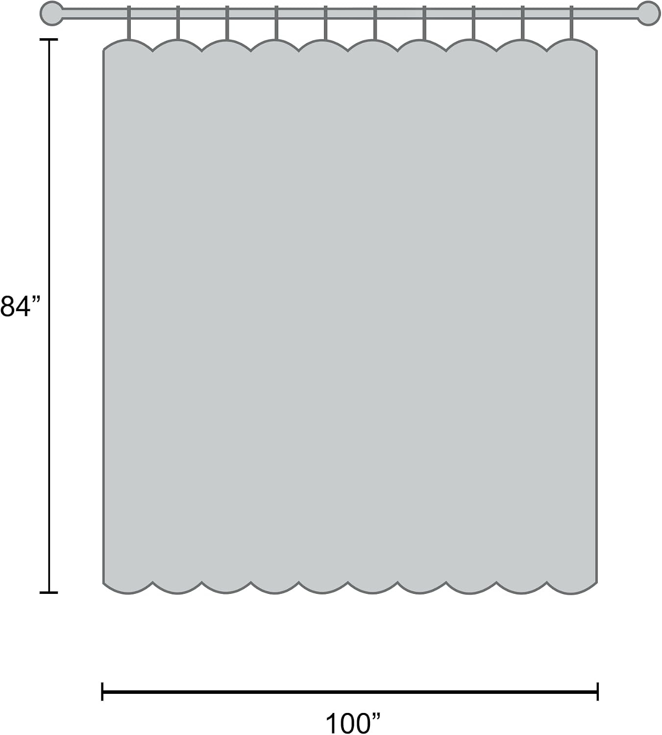 image:imageNICETOWN 2 Panels Faux Linen 100 Blackout Curtains for Living Room Rod PocketBack TabHook Belt Room Darkening Window Treatment with Liner Thermal Curtains for Bedroom Natural W50 x L96Natural