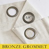 NICETOWN 100% Blackout Linen Curtain for Patio Sliding Door W100 x L84 in(Champagne)