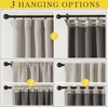 NICETOWN 2 Panels Faux Linen 100% Blackout Curtains for Living Room, Rod Pocket/Back Tab/Hook Belt Room Darkening Window Treatment with Liner Thermal Curtains for Bedroom, Natural, W50 x L96(100% Blackout – Angora)