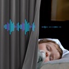 NICETOWN Sound Barrier 100% Blackout Divider Curtains 84″, Noise, Heat and Cold Blocking Drapes with Felt Fabric Lining for Noise Reducing/Nursery/Daytime Sleep/Bedroom (White, 2 PCs, 52″ Wide)(Grey Back Tab)