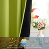 NICETOWN White Blackout Curtains 52 x 84 inches Long 2 Panels for Bedroom(Fresh Green)