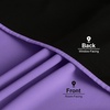 NICETOWN White Blackout Curtains 52 x 84 inches Long 2 Panels for Bedroom(Lilac Purple)