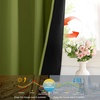 NICETOWN White Blackout Curtains 52 x 84 inches Long 2 Panels for Bedroom(Olive Green)