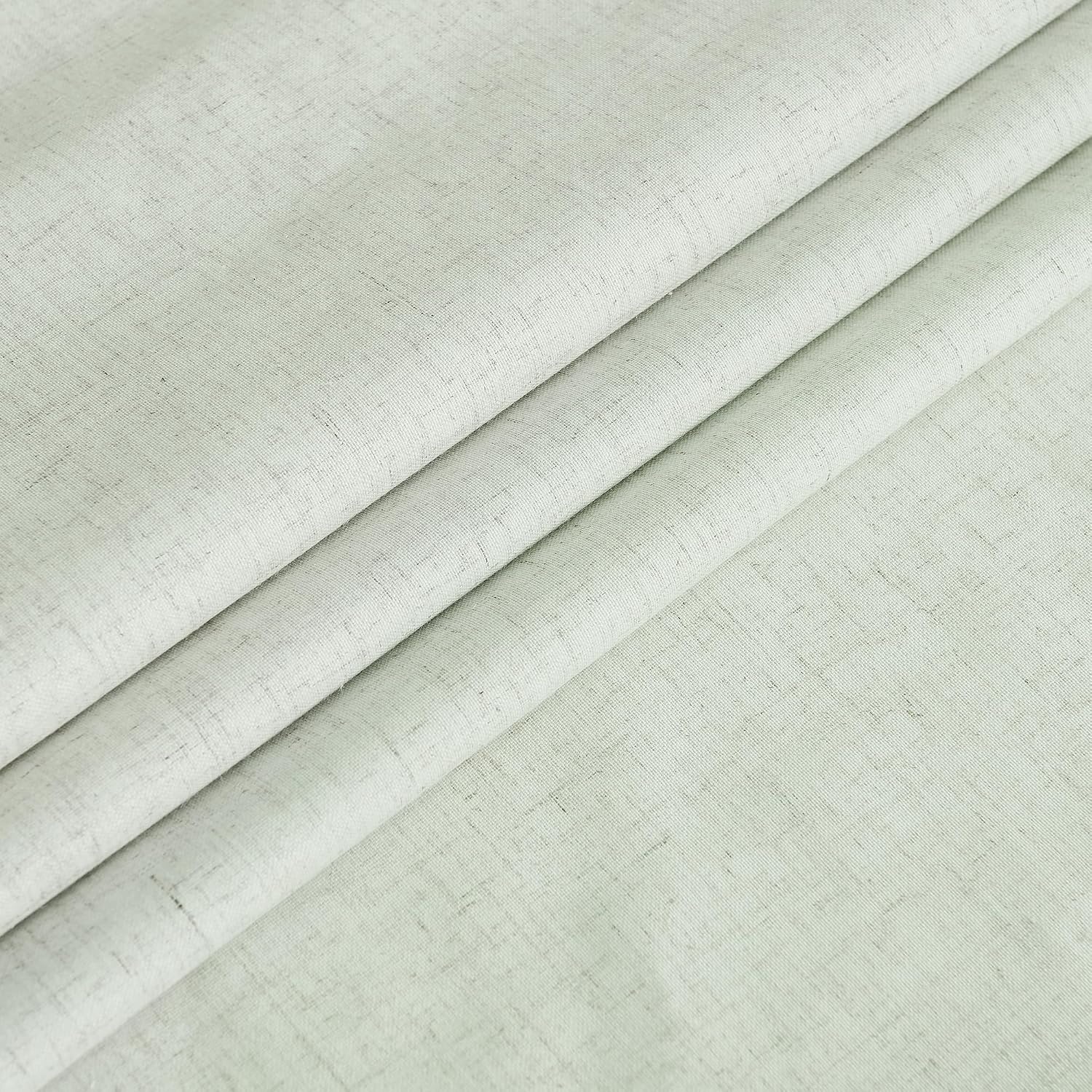 image:imageNICETOWN Grey Blackout French Door Curtain Thermal Insulated Window CoverSage Green
