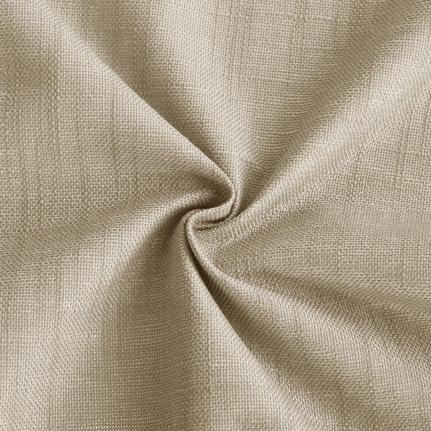 image:imageNICETOWN Grey Blackout French Door Curtain Thermal Insulated Window CoverTaupe