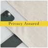 NICETOWN Grey Blackout French Door Curtain Thermal Insulated Window Cover(Beige)