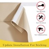 NICETOWN Grey Blackout French Door Curtain Thermal Insulated Window Cover(Biscotti Beige)