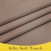 NICETOWN Grey Blackout French Door Curtain Thermal Insulated Window Cover(Cappuccino)