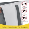 NICETOWN Grey Blackout French Door Curtain Thermal Insulated Window Cover(Dark Grey)
