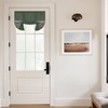 NICETOWN Grey Blackout French Door Curtain Thermal Insulated Window Cover(Forest Green)