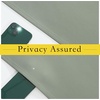 NICETOWN Grey Blackout French Door Curtain Thermal Insulated Window Cover(Greyish Green)
