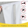 NICETOWN Grey Blackout French Door Curtain Thermal Insulated Window Cover(Light Grey)