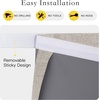 NICETOWN Grey Blackout French Door Curtain Thermal Insulated Window Cover(Oatmeal)