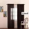 NICETOWN White Blackout Curtain Liners for Window – Noise Reducing Light Blocking Liner for 84 inch Curtains (Set of 2, Each is 27″ x 80″, Hooks Included, Greyish White)(Black)