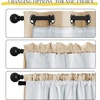 NICETOWN White Blackout Curtain Liners for Window – Noise Reducing Light Blocking Liner for 84 inch Curtains (Set of 2, Each is 27″ x 80″, Hooks Included, Greyish White)(Greyish White)
