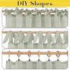 NICETOWN White Linen Curtains 84 inch Length, Tab Top Soft Semi Sheer Flax Window Treatments Privacy with Light Filtering Vertical Drapes for Bedroom/Living Room, W52 x L84, 2 Panels(Sage Green)
