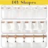 NICETOWN White Linen Curtains 84 inch Length, Tab Top Soft Semi Sheer Flax Window Treatments Privacy with Light Filtering Vertical Drapes for Bedroom/Living Room, W52 x L84, 2 Panels(Ivory)