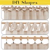 NICETOWN White Linen Curtains 84 inch Length, Tab Top Soft Semi Sheer Flax Window Treatments Privacy with Light Filtering Vertical Drapes for Bedroom/Living Room, W52 x L84, 2 Panels(Beige)