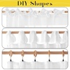 NICETOWN White Linen Curtains 84 inch Length, Tab Top Soft Semi Sheer Flax Window Treatments Privacy with Light Filtering Vertical Drapes for Bedroom/Living Room, W52 x L84, 2 Panels(White)