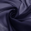 NICETOWN White Sheer Window Scarf 216 inch Extra Long 2 Panels, Soft Voile Textured Bed Canopy Scarf Curtains for Event Designs/Home Decor, 60 inches Wide,(Dark Blue)