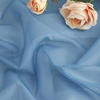 NICETOWN White Sheer Window Scarf 216 inch Extra Long 2 Panels, Soft Voile Textured Bed Canopy Scarf Curtains for Event Designs/Home Decor, 60 inches Wide,(Stone Blue)