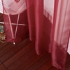 NICETOWN Bright White Sheer Long Curtains 96 Inch Long, 2 Panels, W54 x L96(Haute Red)