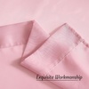NICETOWN Bright White Sheer Long Curtains 96 Inch Long, 2 Panels, W54 x L96(Pink)
