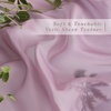 NICETOWN Bright White Sheer Long Curtains 96 Inch Long, 2 Panels, W54 x L96(Purple)