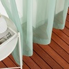 NICETOWN Bright White Sheer Long Curtains 96 Inch Long, 2 Panels, W54 x L96(Sage Green)