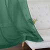 NICETOWN Bright White Sheer Long Curtains 96 Inch Long, 2 Panels, W54 x L96(Sante Green)