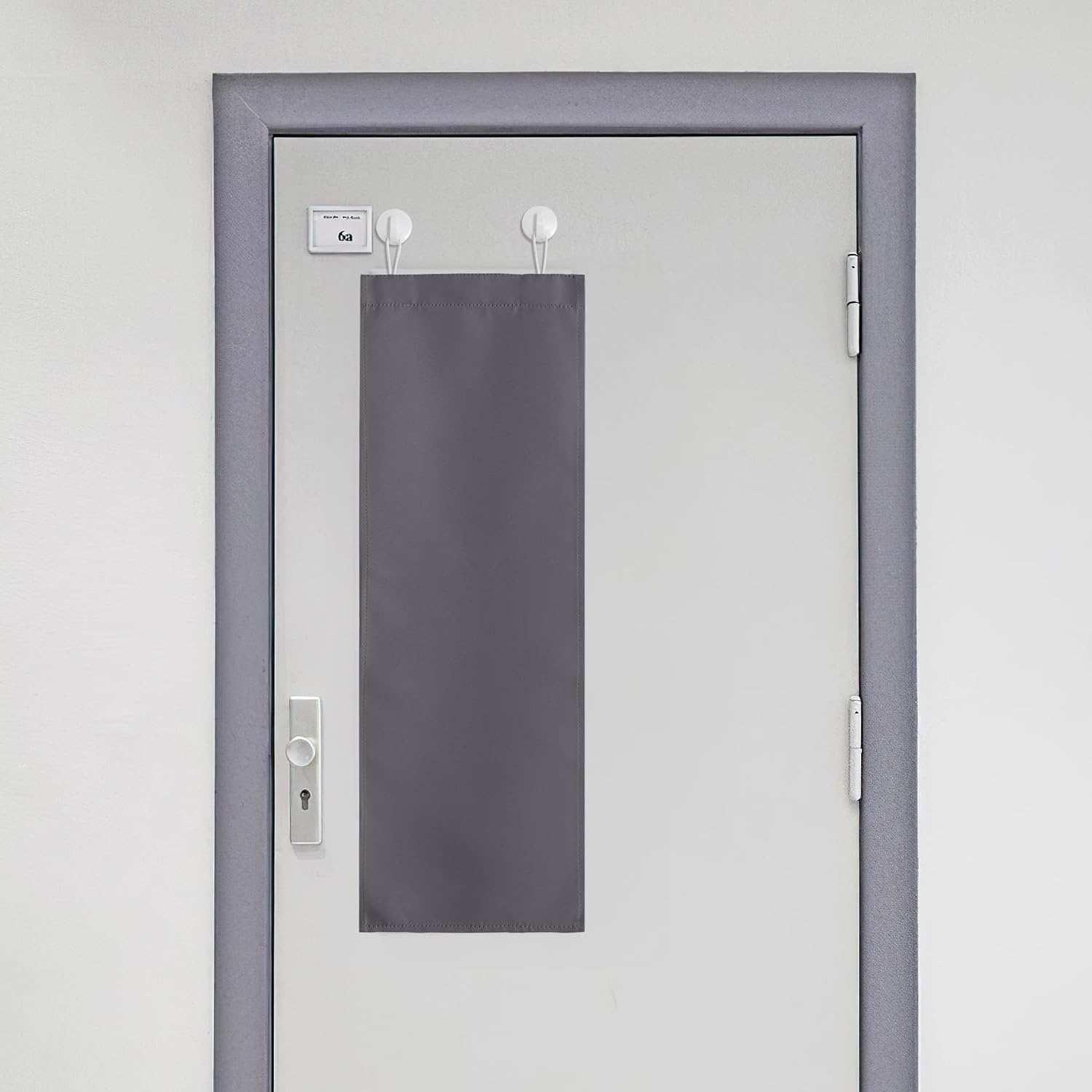 image:imageNICETOWN Classroom Door Curtain for Window French Door Shade for PrivacyGrey