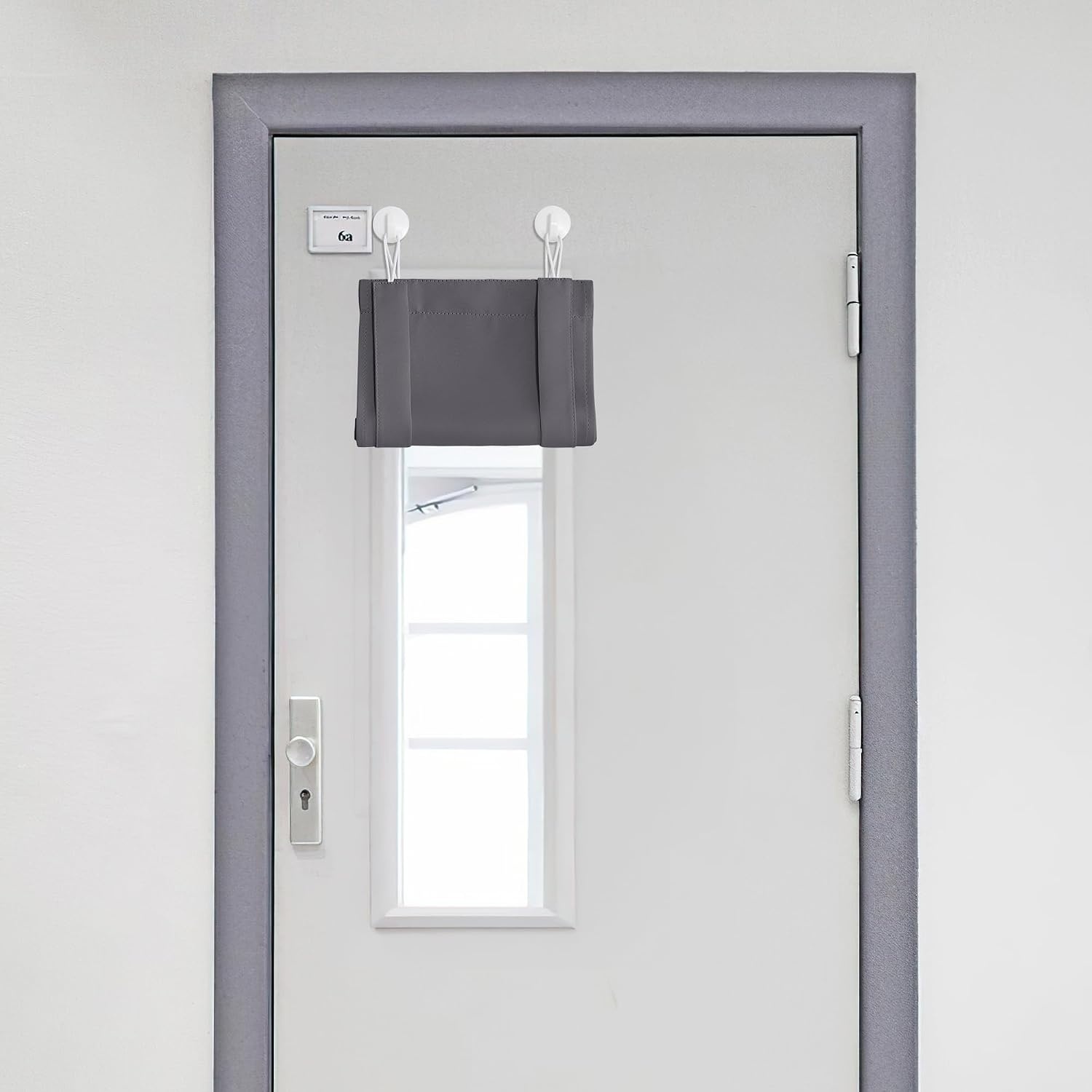 image:imageNICETOWN Classroom Door Curtain for Window French Door Shade for PrivacyGrey