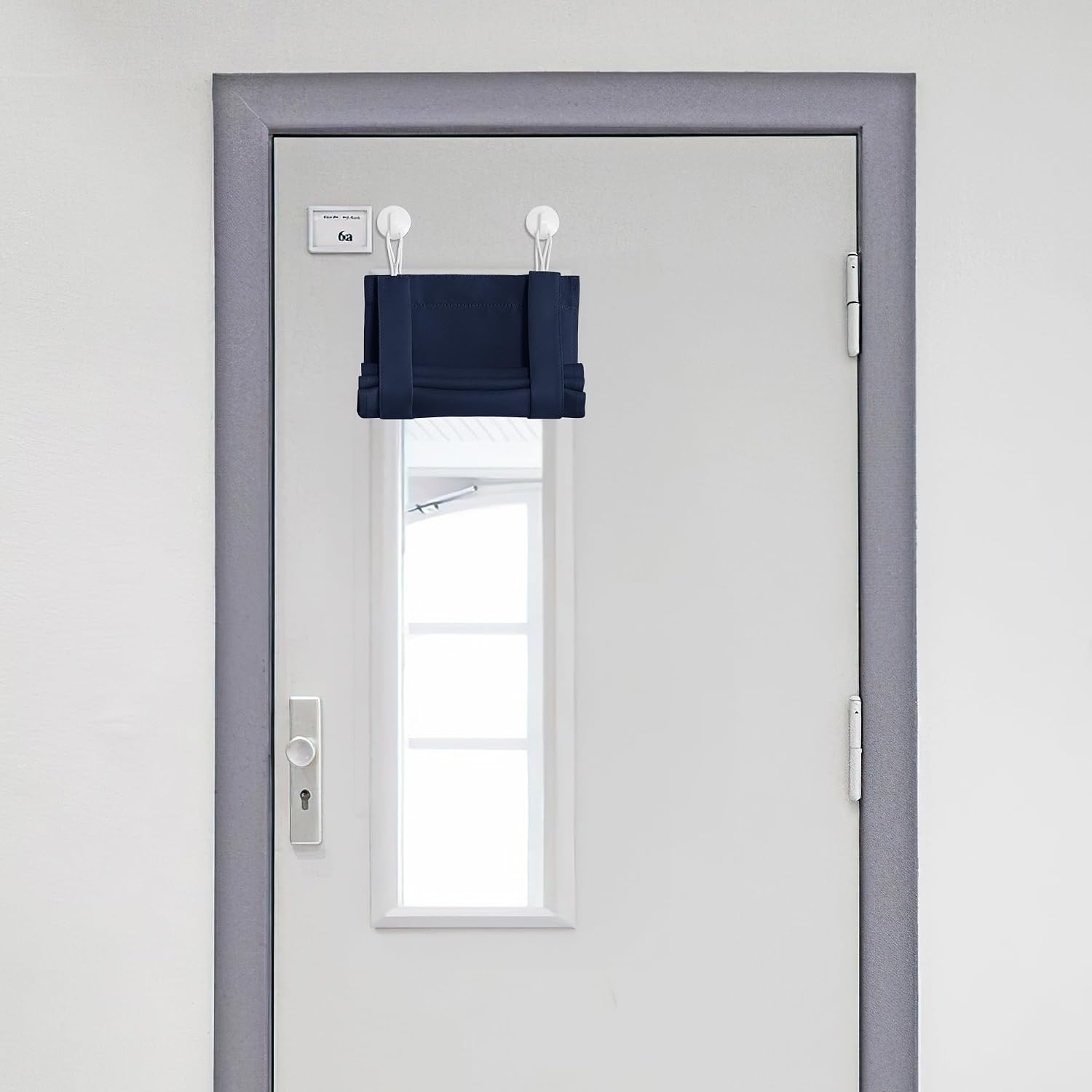 image:imageNICETOWN Classroom Door Curtain for Window French Door Shade for PrivacyNavy