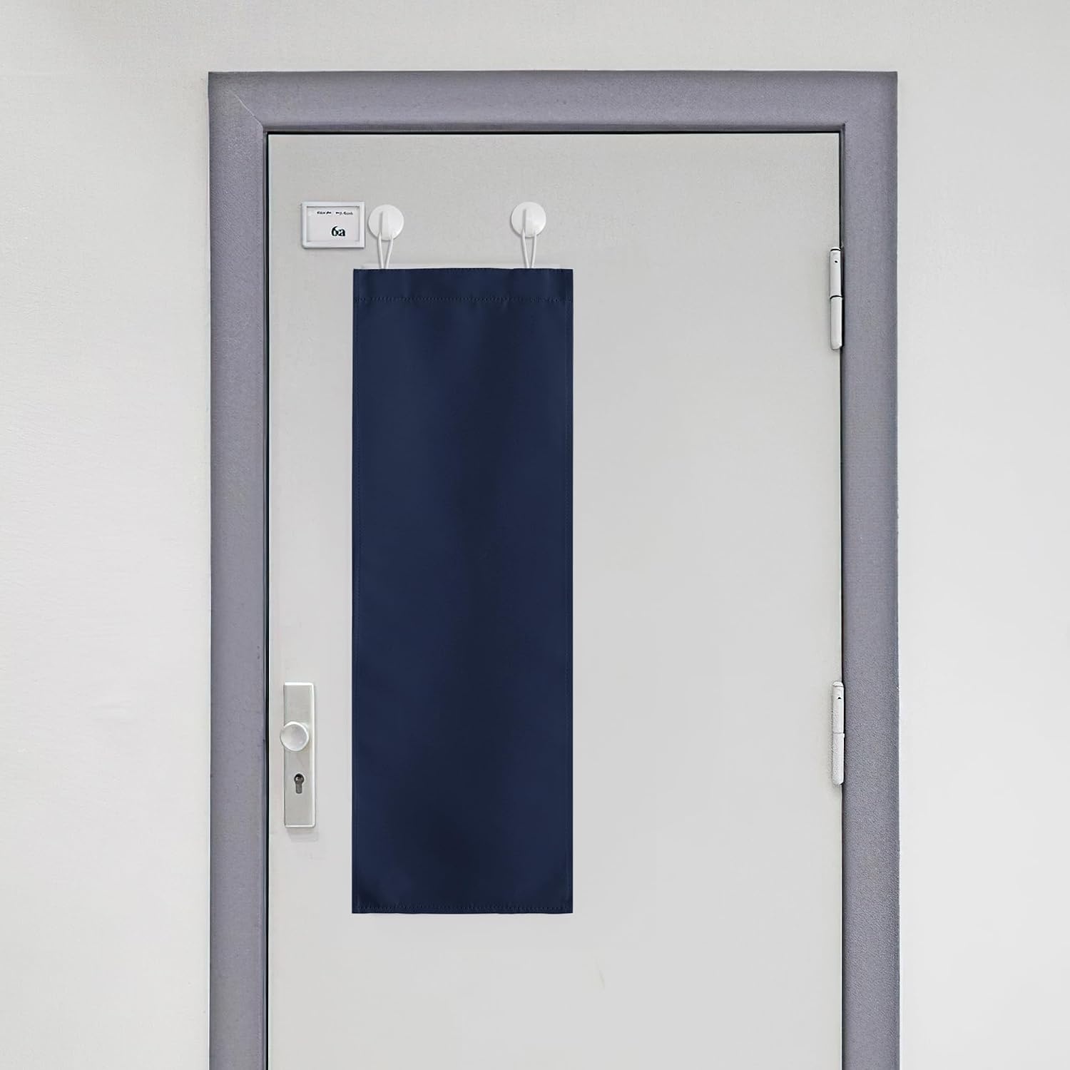 image:imageNICETOWN Classroom Door Curtain for Window French Door Shade for PrivacyNavy