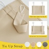 NICETOWN Classroom Door Curtain for Window, French Door Shade for Privacy(Biscotti Beige)