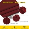 NICETOWN Burgundy Red Blackout Christmas Curtains, 2 Panels, W52xL84