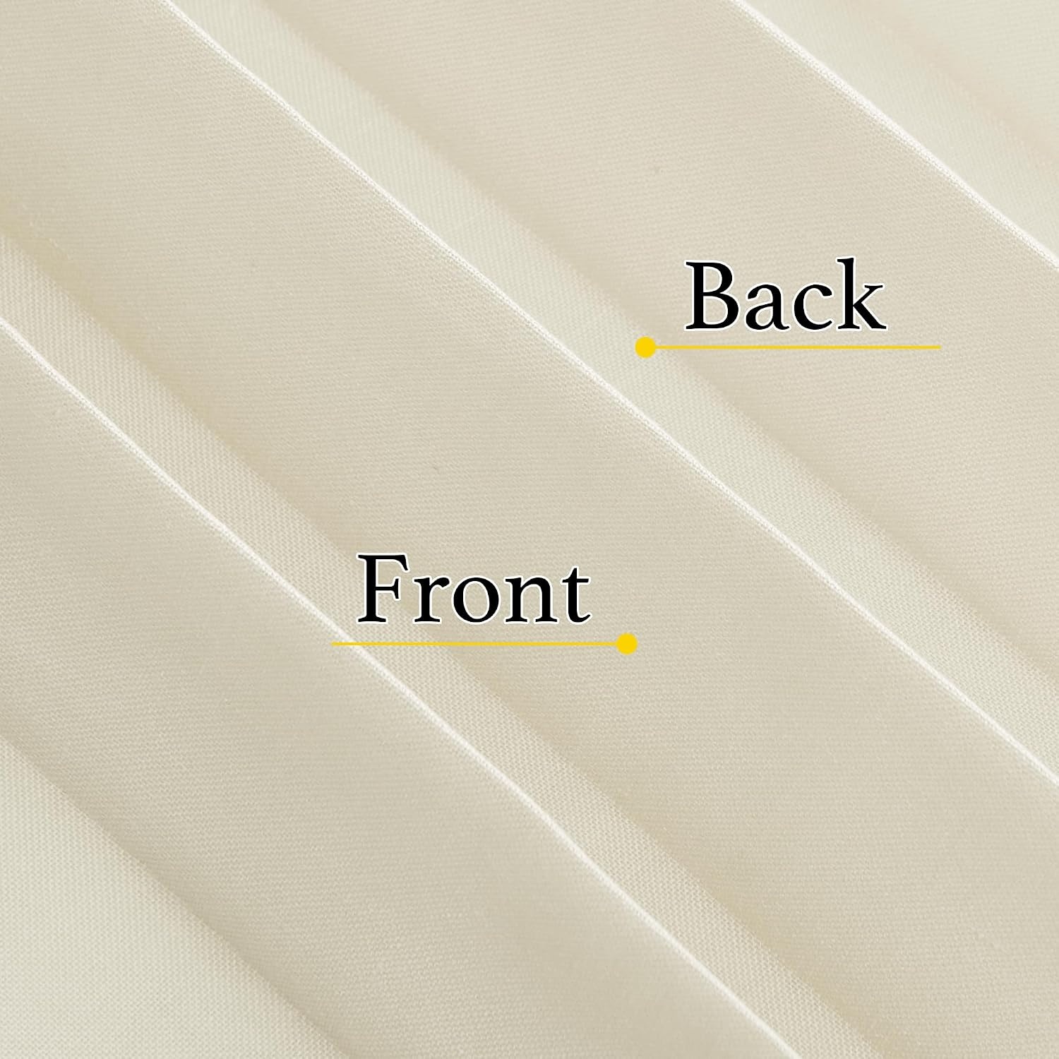 image:imageNICETOWN Linen Curtains for Bedroom Living Room Sheer Door Curtains amp Drapes 80 inches Length for Doorway Farmhouse Country Accordion Style Curtain for Sliding Glass Door 38 Wide Angora 1 PanelGreyish White