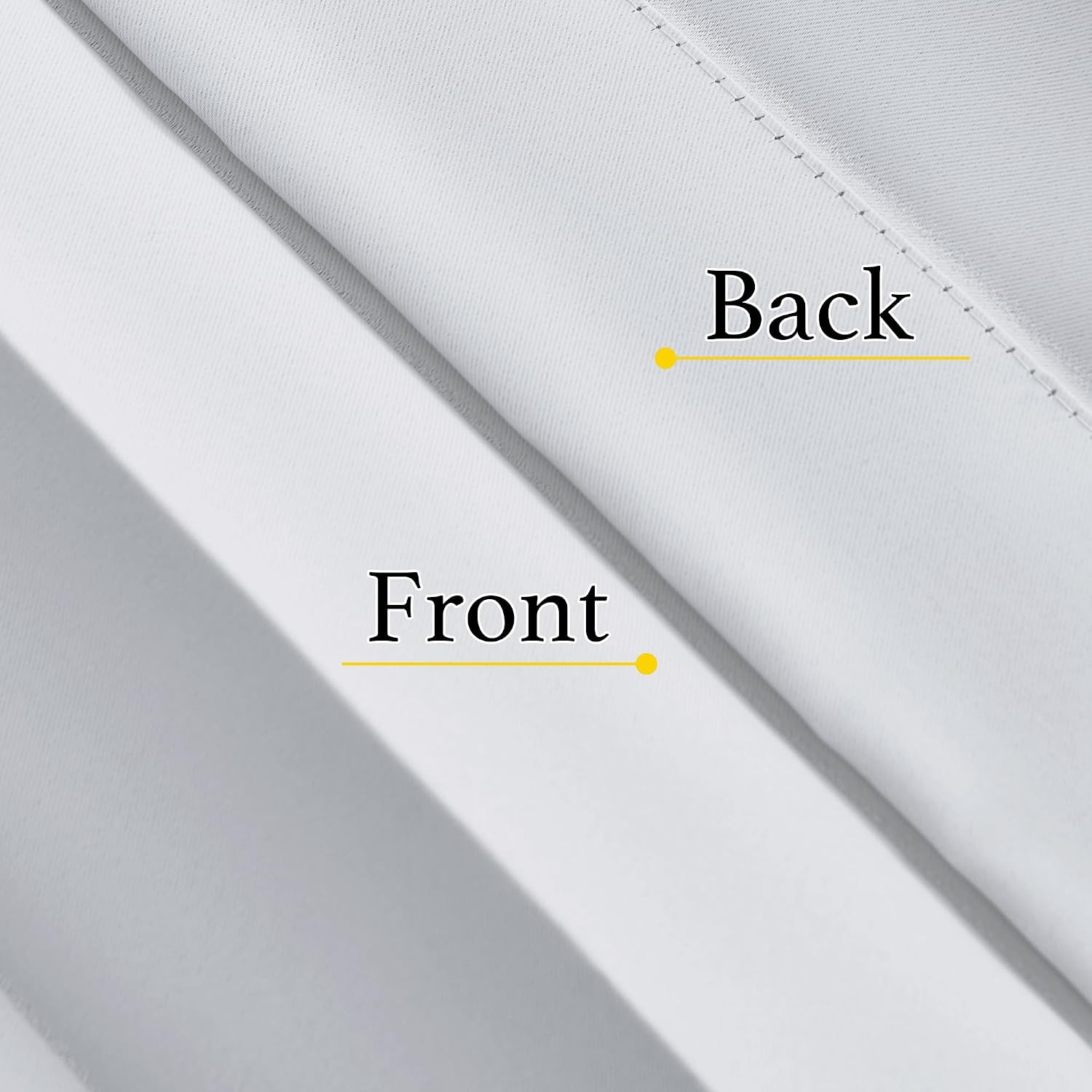 image:imageNICETOWN Linen Curtains for Bedroom Living Room Sheer Door Curtains amp Drapes 80 inches Length for Doorway Farmhouse Country Accordion Style Curtain for Sliding Glass Door 38 Wide Angora 1 PanelGreyish White