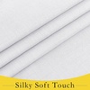 NICETOWN French Door Curtains for Window, Room Darkening Privacy Thermal Insulated Curtains for Kitchen, Farmhouse Linen Door Shade for Office, Tie Up Shades, 26 X 72 Inches, Angora, 1 Panel(Greyish White)
