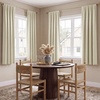 NICETOWN 100% Blackout Sage Green Curtains for Nursery, Rod Pocket Thermal Drapes Room Darkening Window Treatment for Kids Room, W52 x L54, 2 Panels(Beige)