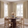 NICETOWN 100% Blackout Sage Green Curtains for Nursery, Rod Pocket Thermal Drapes Room Darkening Window Treatment for Kids Room, W52 x L54, 2 Panels(Biscotti Beige)
