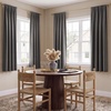 NICETOWN 100% Blackout Sage Green Curtains for Nursery, Rod Pocket Thermal Drapes Room Darkening Window Treatment for Kids Room, W52 x L54, 2 Panels(Grey)