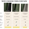 NICETOWN 100% Blackout Sage Green Curtains for Nursery, Rod Pocket Thermal Drapes Room Darkening Window Treatment for Kids Room, W52 x L54, 2 Panels(Greyish Green)
