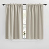 NICETOWN Blackout Curtains Window Drapes – (Natural Color) 42 inches W by 40 inches L, Set of 2, Blackout Curtain Panels for Boy’s Nursery