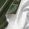 NICETOWN Grey 100% Blackout Bedroom Curtains 72 inches Long x W52(Forest Green)