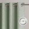 NICETOWN Grey 100% Blackout Bedroom Curtains 72 inches Long x W52(Sage Green)