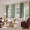 NICETOWN Grey 100% Blackout Bedroom Curtains 72 inches Long x W52(Sage Green)